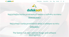 Desktop Screenshot of dufeksoft.com