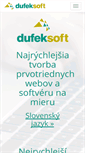 Mobile Screenshot of dufeksoft.com